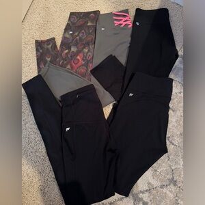Fabletics pants 5 pairs